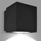 Luxrite Outdoor LED Up or Down Cube Wall Light Black 3CCT 3000K-5000K 15W Aluminum IP65 Waterproof ETL LR40346-1PK - alternate 1